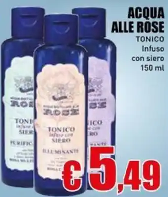 Acqua alle rose tonico