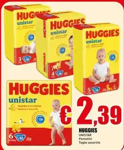 Casalandia Huggies Unistar Pannolini offerta