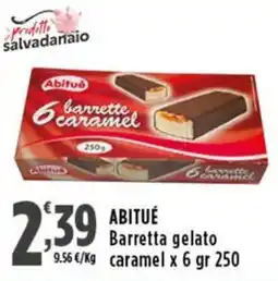 Rossotono Carrefour Abitué Barretta gelato caramel offerta