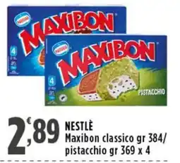 Rossotono Carrefour Maxibon classic Nestlé offerta