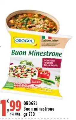 Rossotono Carrefour Orogel Buon minestrone offerta