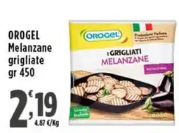 Rossotono Carrefour Orogel melanzane grigliate offerta