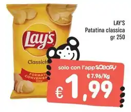 Rossotono Carrefour Lay's Patatina classica offerta