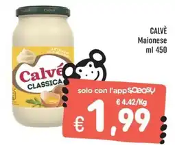 Rossotono Carrefour Calvé Maionese offerta