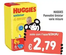 Rossotono Carrefour Huggies Pannolini Unistar offerta