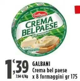 Rossotono Carrefour Galbani Crema bel paese offerta