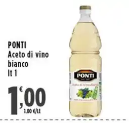 Rossotono Carrefour Aceto di vino bianco Ponti offerta