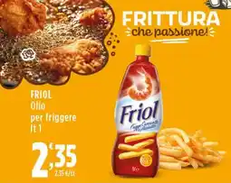 Rossotono Carrefour Friol olio per friggere offerta