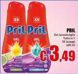 Casalandia Pril Pril Gel lavastoviglie Tutto in 1 offerta