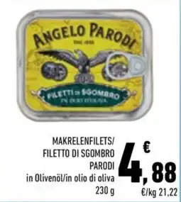 Conad City Filetti di sgombro Parodi offerta