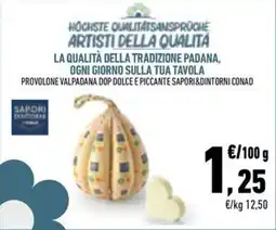 Conad City Provolone Valpadana DOP Dolce e Piccante Saporidintorni Conad offerta
