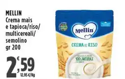 Rossotono Carrefour Mellin Crema mais e tapioca/riso/multicereali/semolino offerta