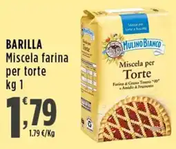 Rossotono Carrefour Barilla miscela farina per torte offerta