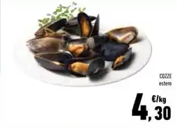 Conad Superstore Cozze estero offerta