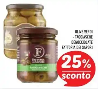 Conad Superstore Olive verdi taggiasche denocciolate fattoria dei sapori offerta