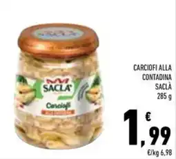 Conad Superstore Carciofi alla contadina Saclà offerta