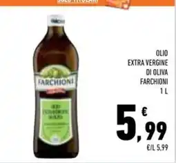 Conad Superstore Olio extra vergine di oliva Farchioni offerta