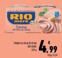 Conad Superstore Tonno all'olio di oliva Rio Mare offerta