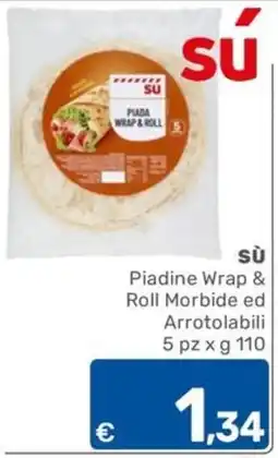 ARCA C+C cash and carry Sù Piadine Wrap & Roll offerta