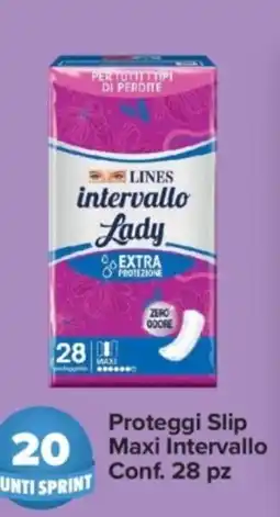 Carrefour Express Lines intervallo Lady offerta