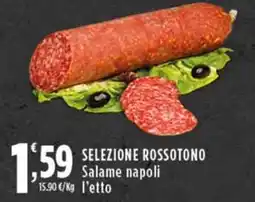 Rossotono Carrefour Selezione rossotono salame napoli offerta