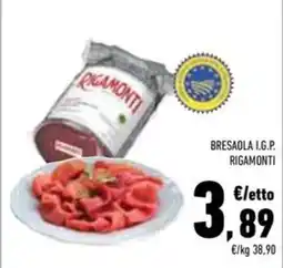 Conad Superstore Bresaola I.G.P. Rigamonti offerta