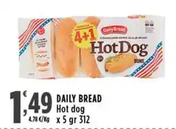 Rossotono Carrefour Daily Bread Hot Dog Buns offerta