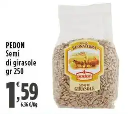 Rossotono Carrefour Semi di girasole Pedon offerta