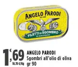 Rossotono Carrefour Angelo Parodi Sgombri all’olio di oliva offerta