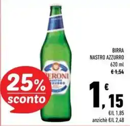 Conad Superstore Birra Nastro Azzurro offerta