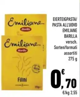Conad City Eierteigpasta/ pasta all'uovo emiliane barilla offerta