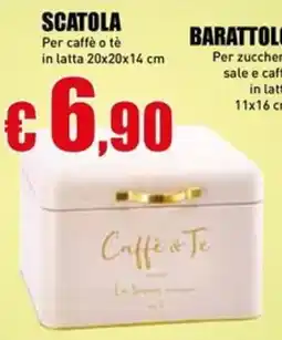 Casalandia Scatola Caffè & Te offerta