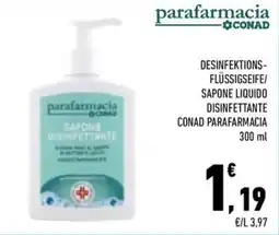 Conad City Sapone disinfettante Conad Parafarmacia offerta