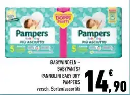 Conad City Pampers Baby Dry offerta
