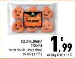 Conad Superstore Dolci Halloween Gecchele horror biscuit - scary biscuit offerta