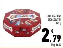 Conad Superstore Celebrations cioccolatini offerta
