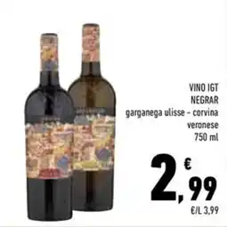Conad Superstore Vino IGT Negrar Garganega Ulisse - Corvina Veronese offerta