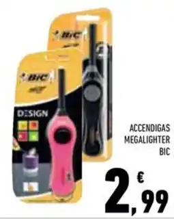Conad Superstore Accendigas Megalighter Bic offerta