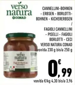 Conad City Fagioli Cannellini Verso Natura offerta