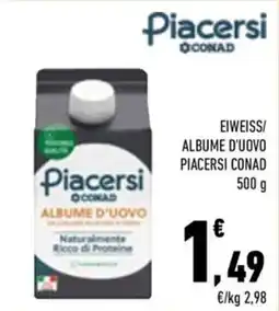 Conad City Album d'uovo Piacersi offerta
