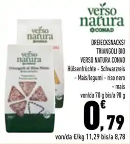 Conad City Triangoli di Riso Nero Verso Natura offerta