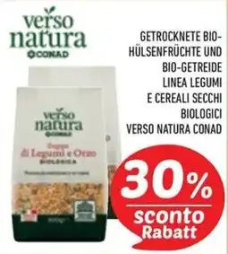 Conad City Zuppa di Legumi e Orzo Biologica verso natura offerta