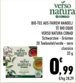 Conad City Verso natura Bio-Tee offerta