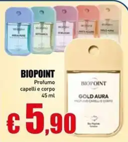 Casalandia Biopoint profumo capelli e corpo offerta