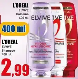 Casalandia L'Oréal Elvive Balsamo offerta
