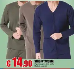Casalandia Pigiama uomo tinta unita Sergio Tacchini offerta