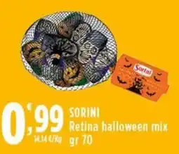 Rossotono Carrefour Sorini Retina halloween mix offerta