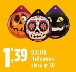 Rossotono Carrefour DOLFIN Halloween sfera offerta