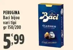 Rossotono Carrefour Perugina Baci offerta