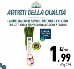 Conad Superstore Cipollotti rossi di Tropea Calabria IGP Sapori & Dintorni offerta